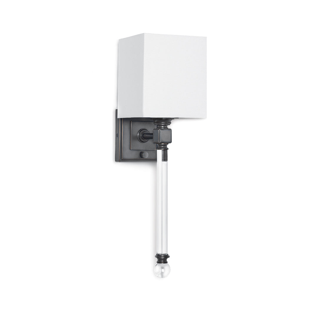 Crystal Tail Sconce (Oil Rubbed Bronze)