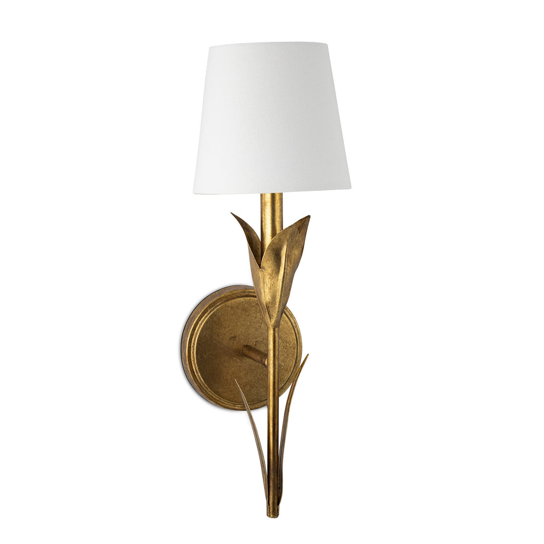 River Reed Sconce Single (Gold)