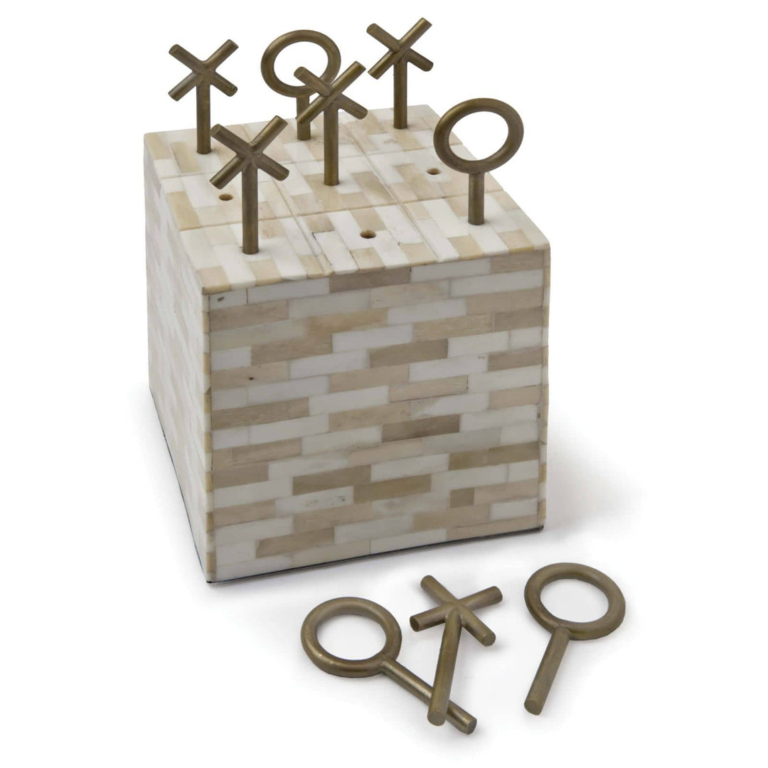 Tic Tac Toe Block (Multitone Bone)