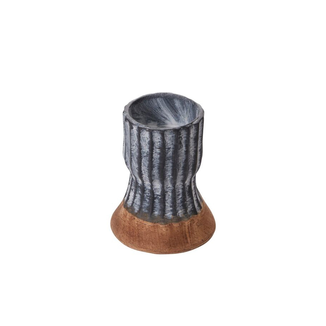 Argon Candleholder Short - Blue