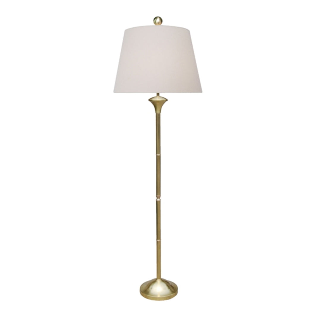 Solid Hand Polished Brass European Floor Lamp