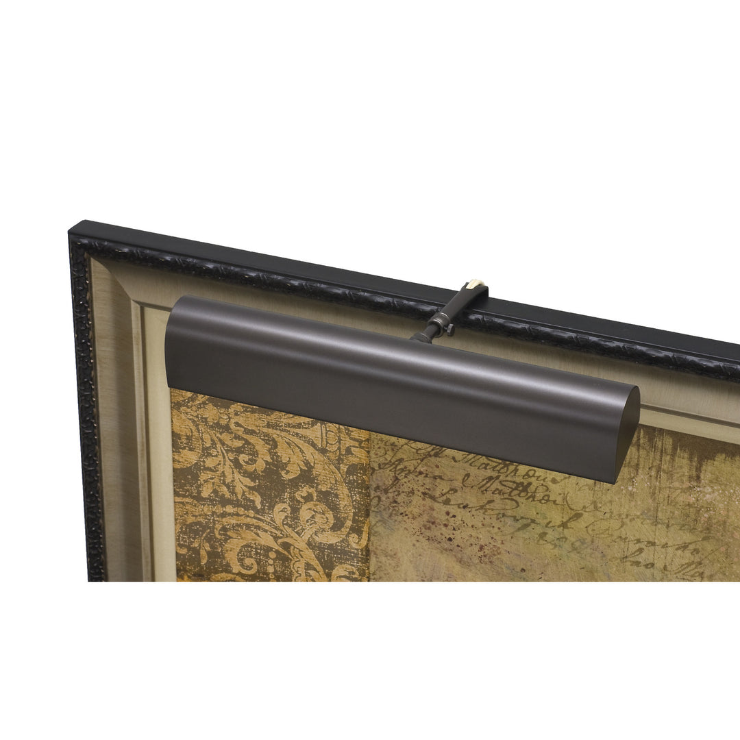 Traditional 18" Mahogany Bronze Picture Light