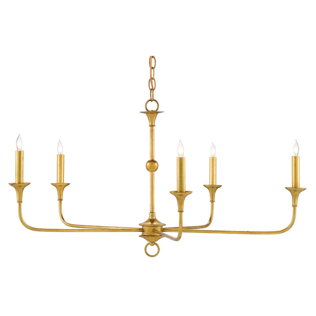Nottaway Small Gold Chandelier