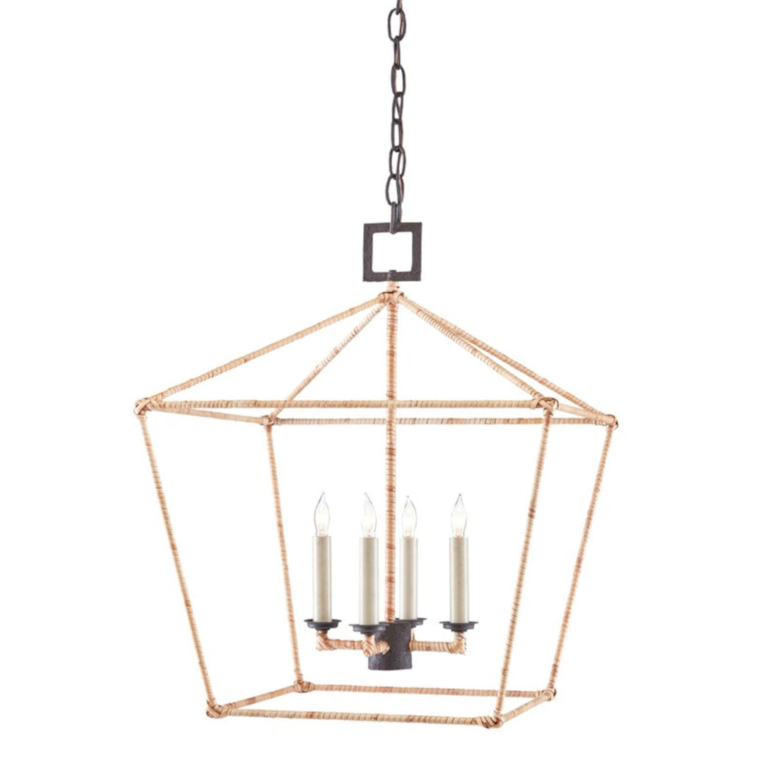 Denison Medium Rattan Lantern