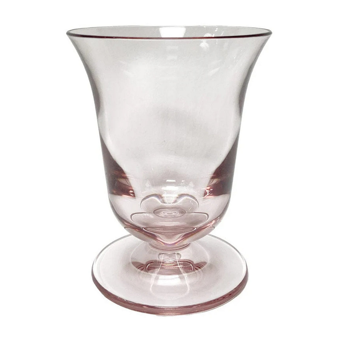 Acrylic Flared Light Rose Wine Glass