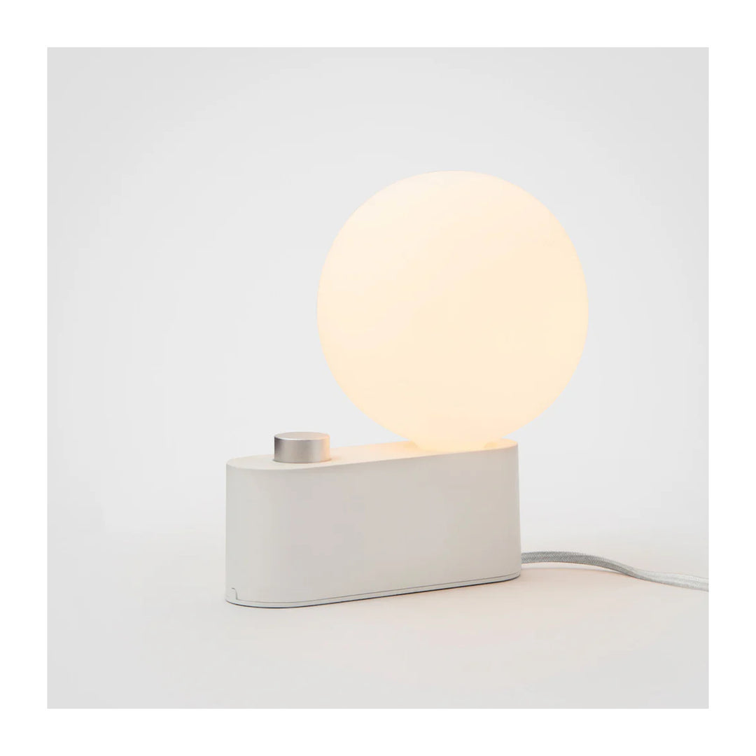 Alumina Multi-Use Lamp in Chalk