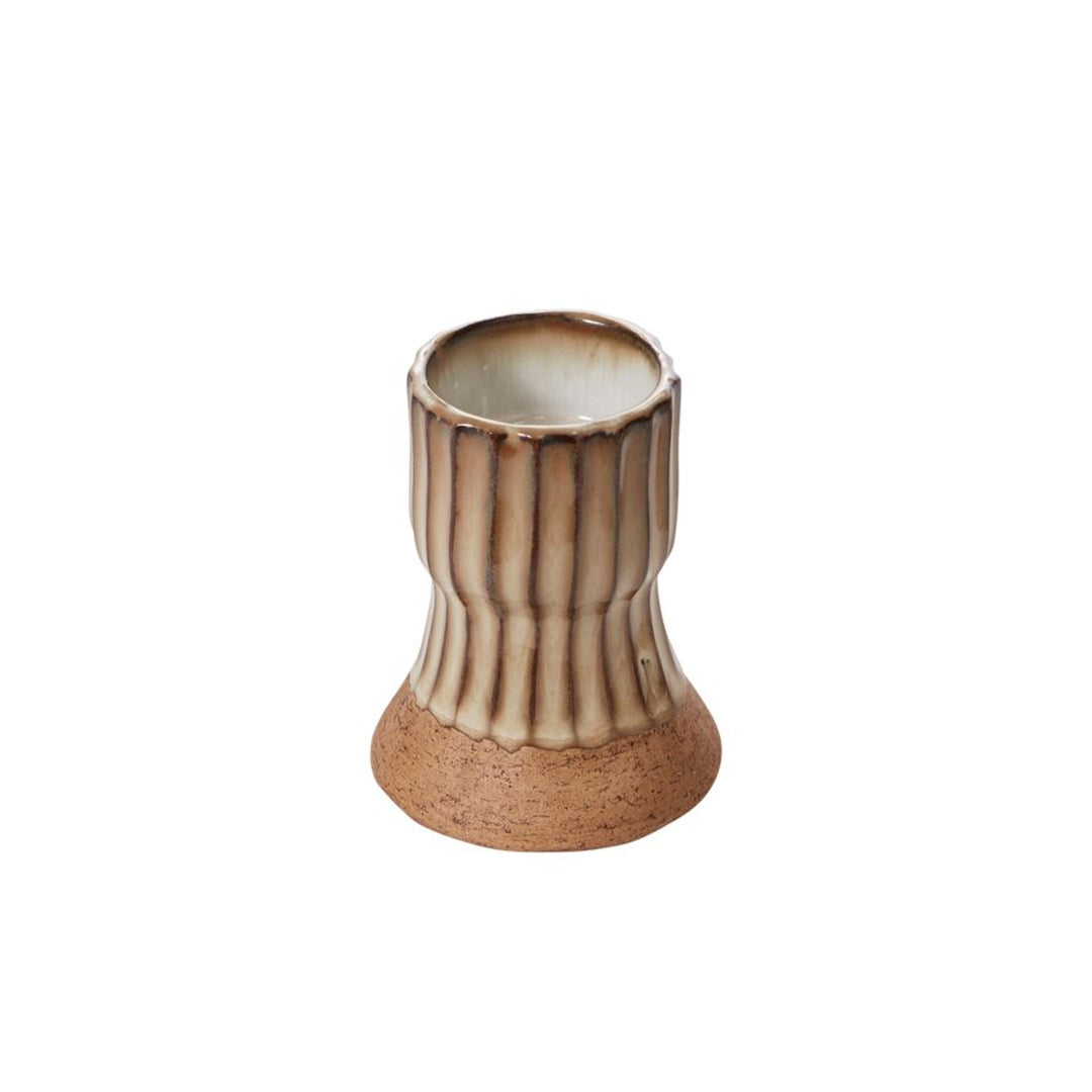 Argon Candleholder Short - Cream
