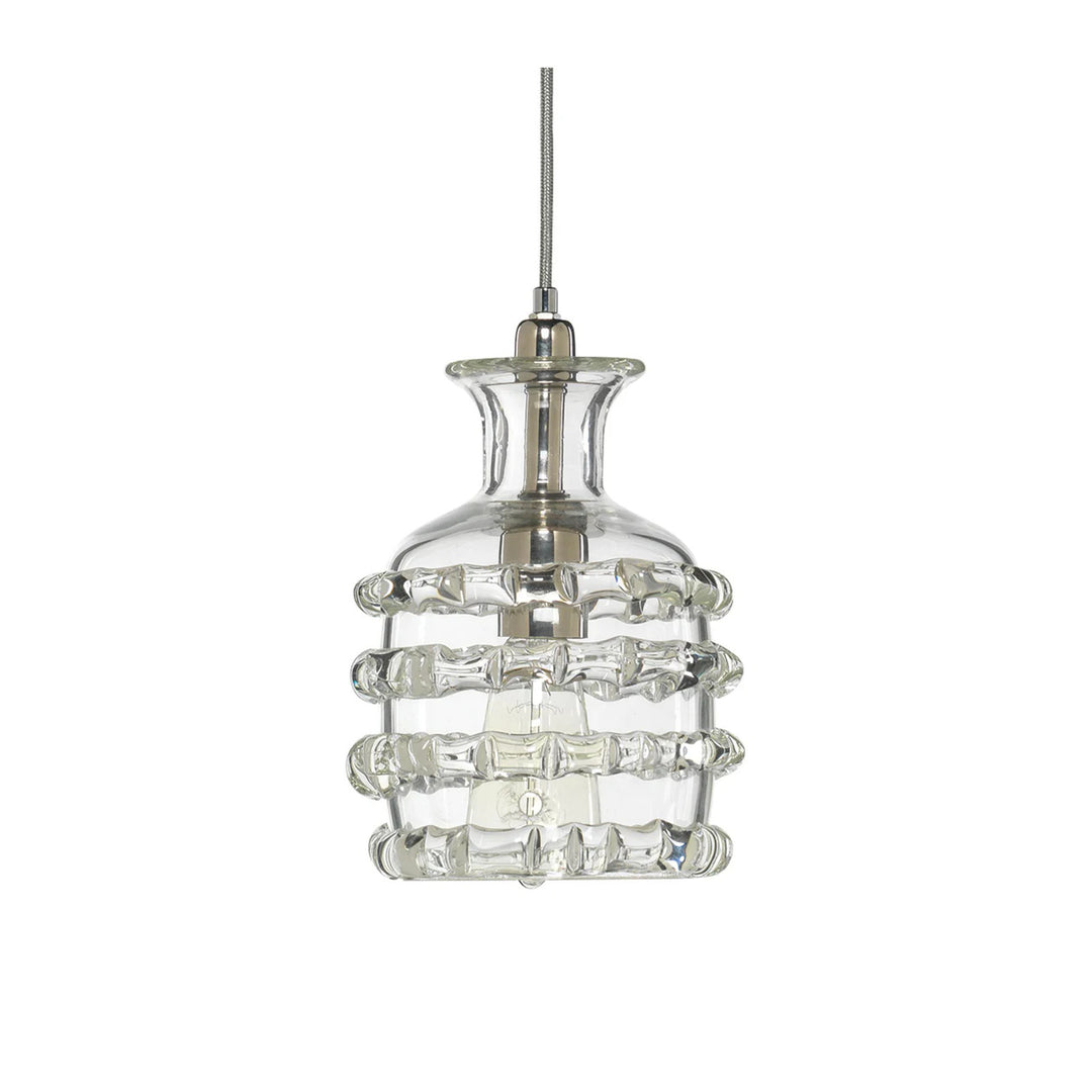 Ribbon Pendant Clear - Small