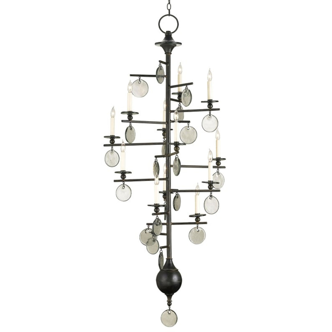 Sethos Large Black Chandelier