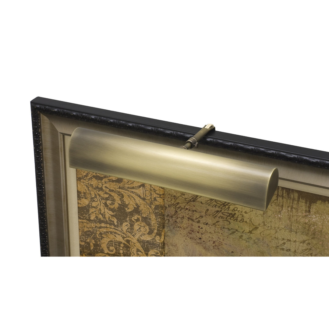 Traditional 14" Antique Brass Picture Light