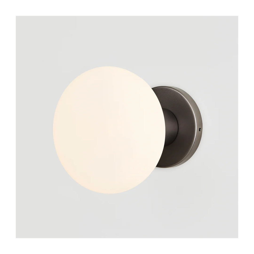 Lochan Wall Light in Graphite + Oval