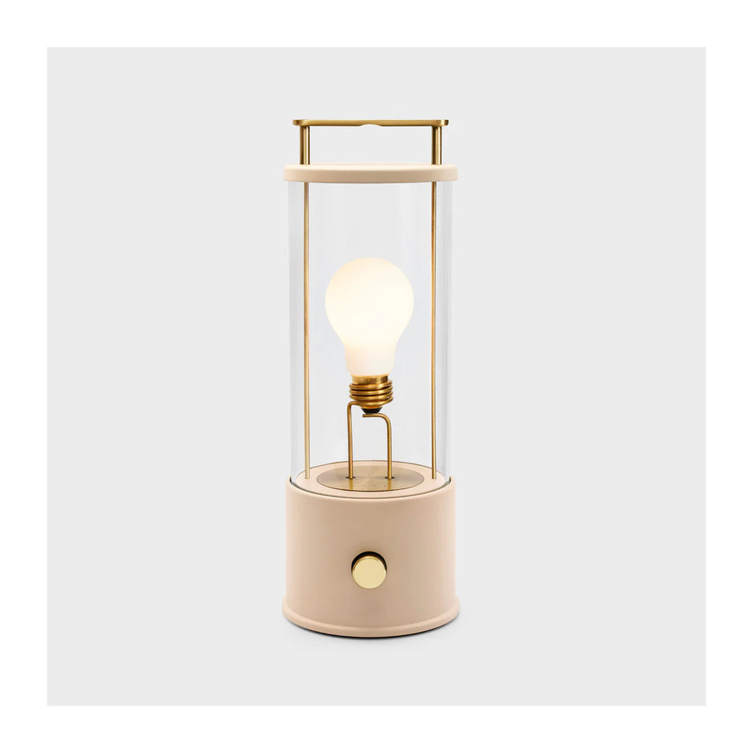 The Muse Portable Lamp in Setting Plaster Pink