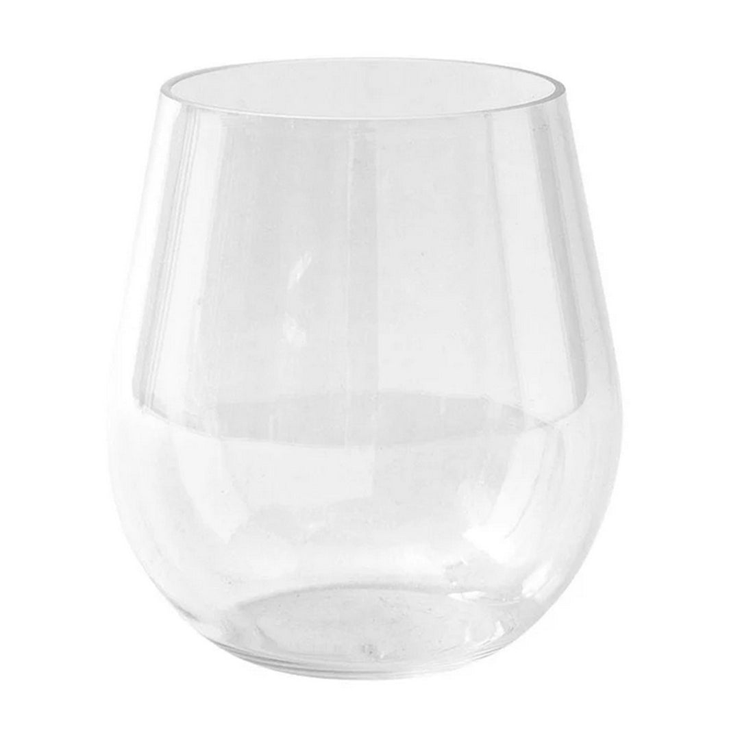Acrylic 18.5oz Stemless Wine Glass in Crystal Clear