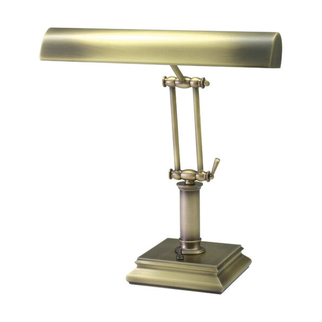 Piano and Desk Lamp 14" Antique Brass