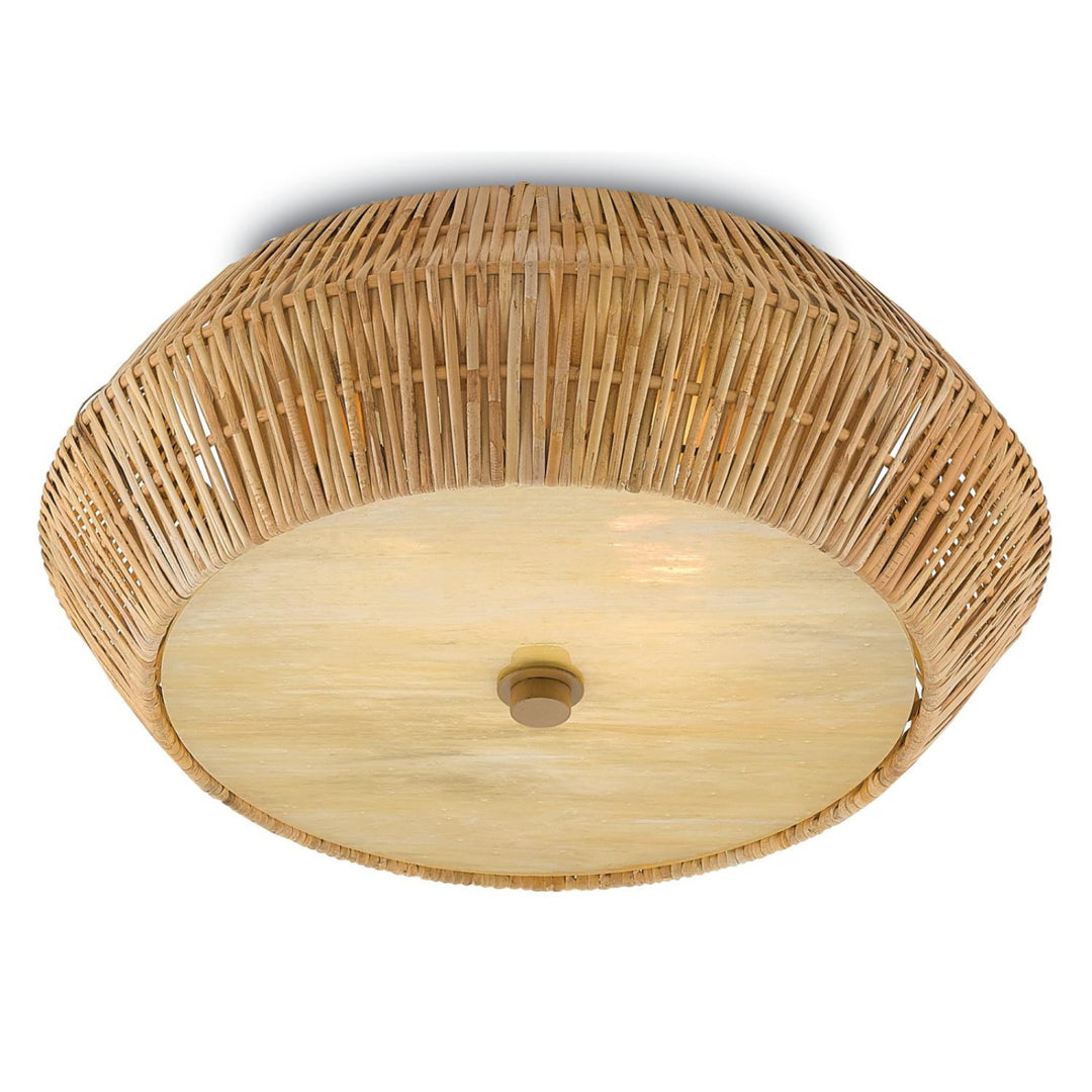 Antibes Natural Flush Mount