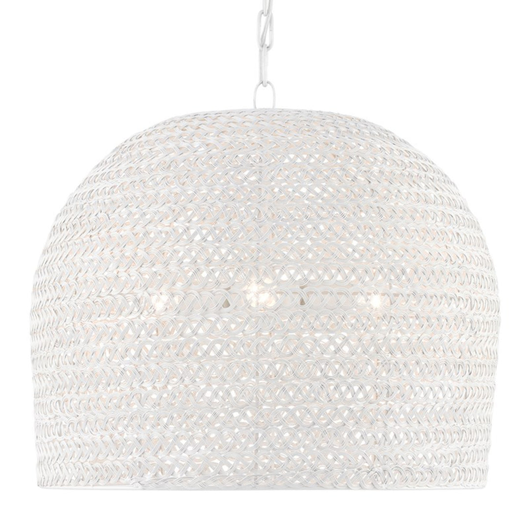Piero Medium White Chandelier