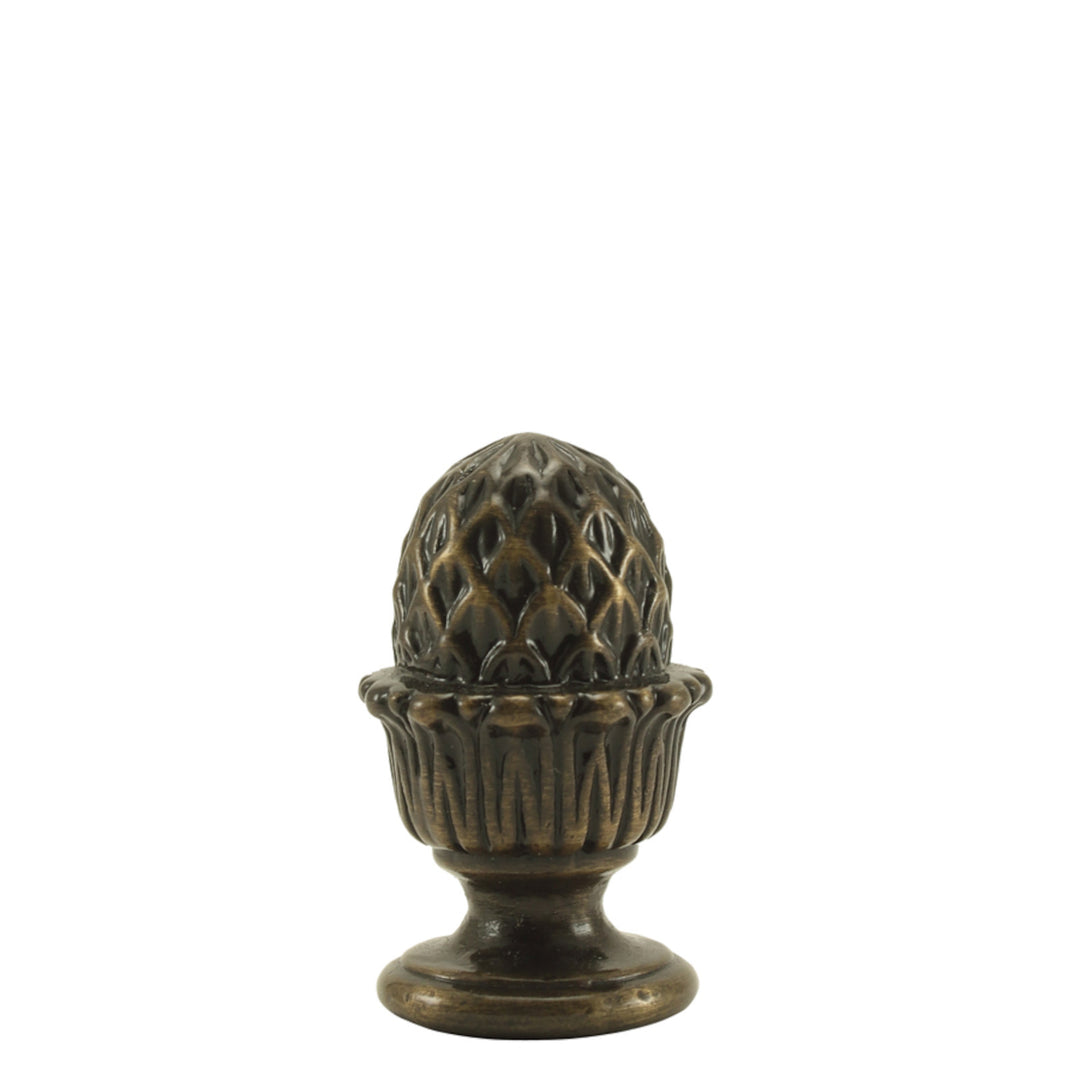 Acorn Finial - Antique Brass
