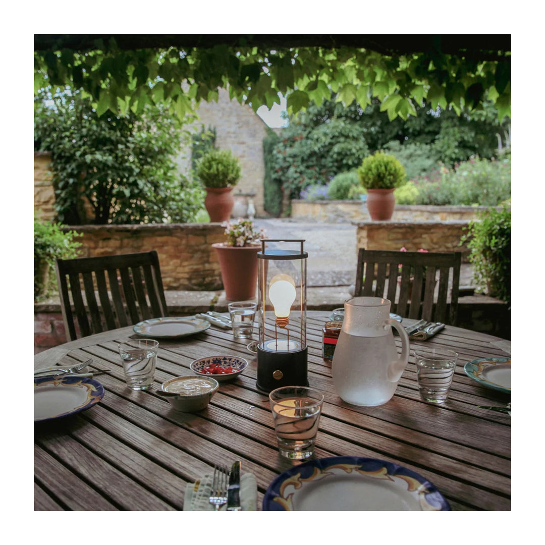 The Muse Portable Lamp in Hackles Black