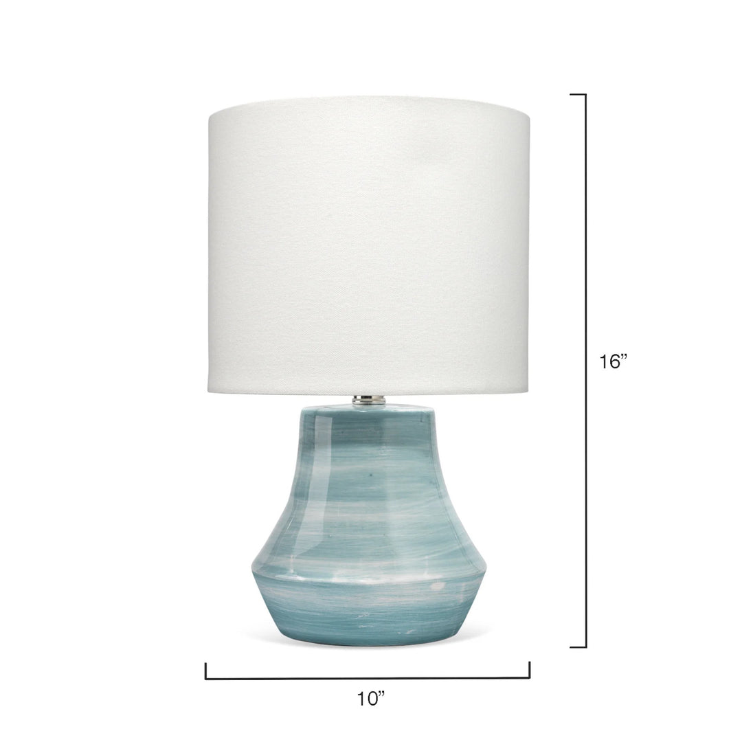 Cottage Table Lamp Blue