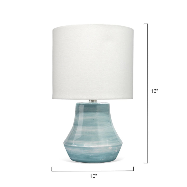 Cottage Table Lamp Blue