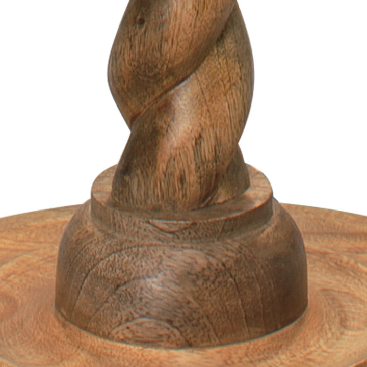 Barley Twist Floor Lamp Brown