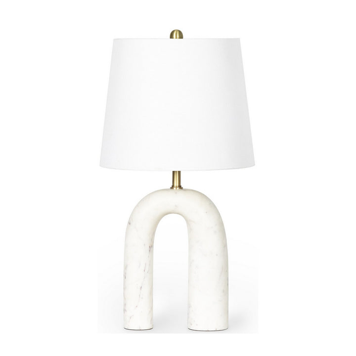 Slinkly Marble Table Lamp
