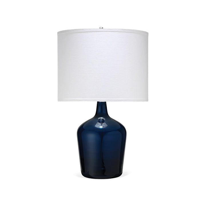Medium Plum Jar Lamp - Blue