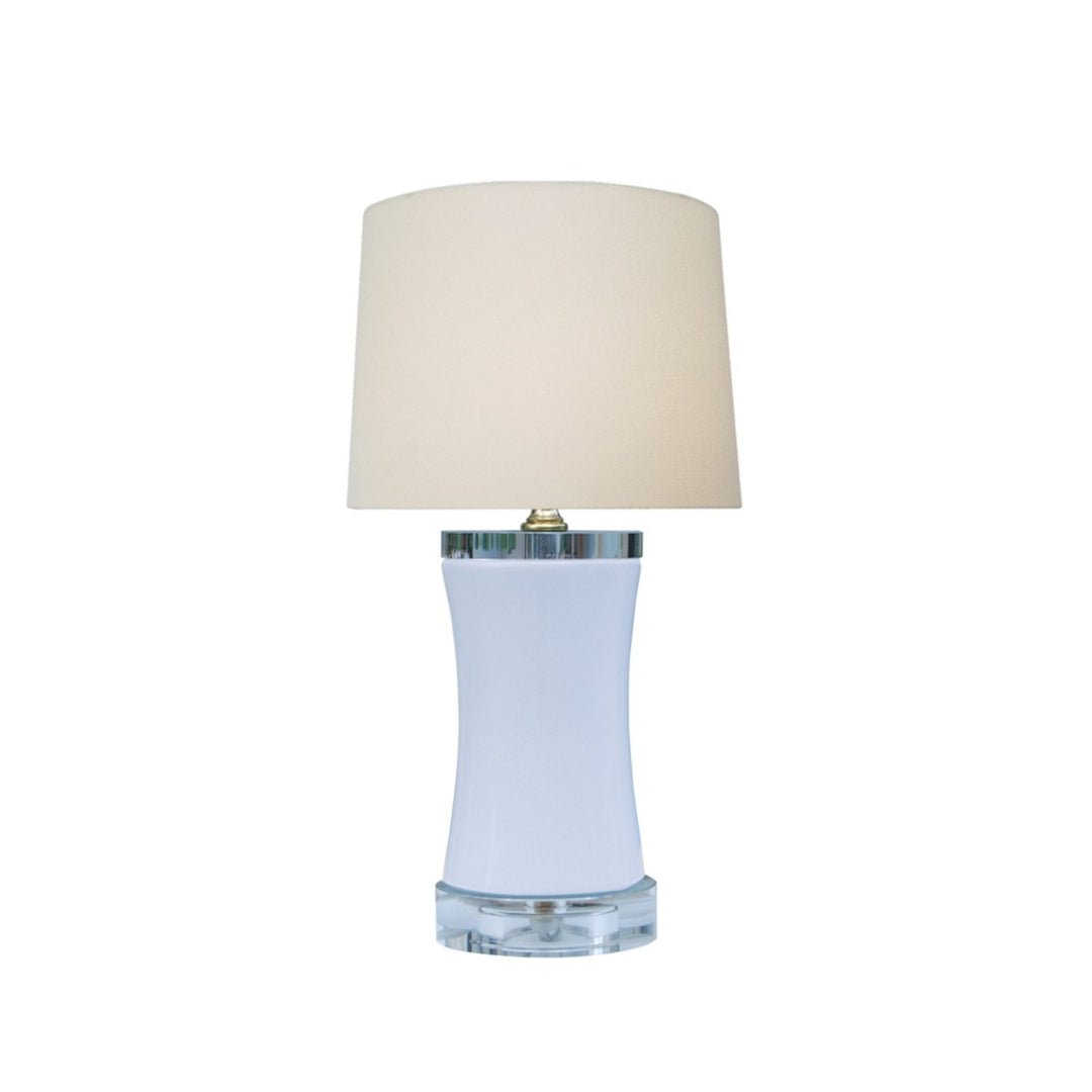 Porcelain Palladian Blue Bell Accent Lamp