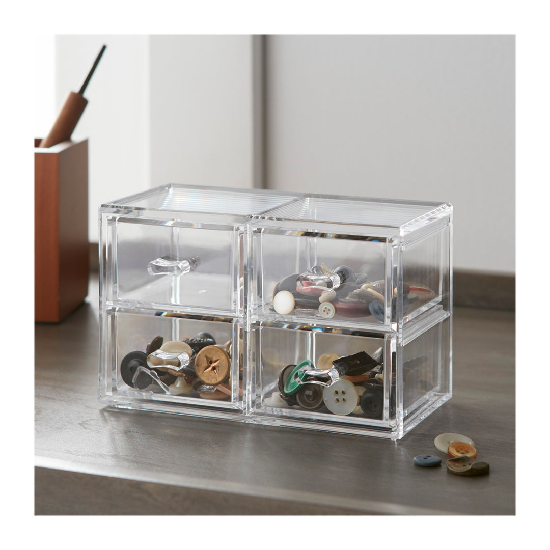 UPRIGHT 4-DRAWER CHEST (STACKABLE)