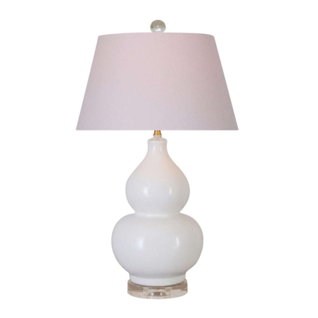 White Porcelain Gourd Lamp