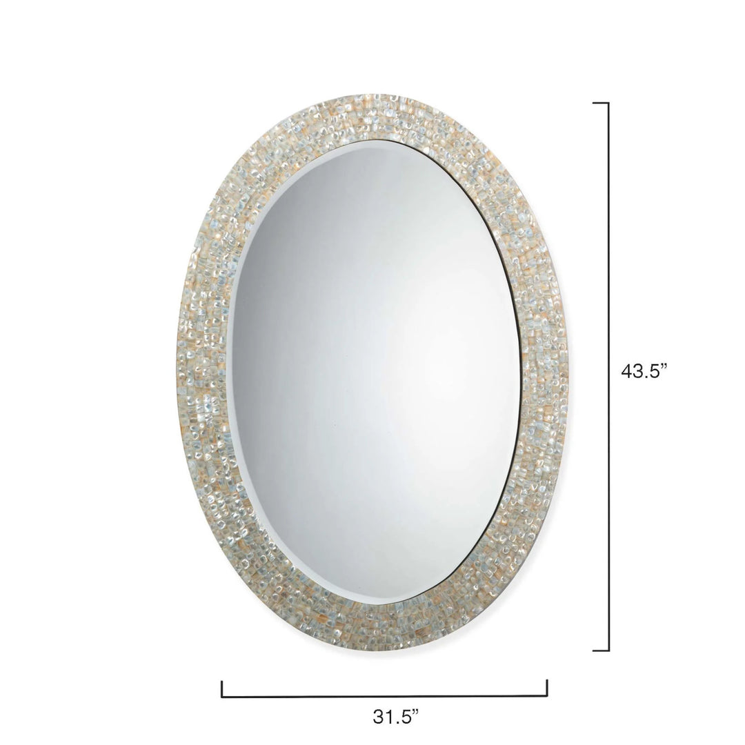 Large Oval Mirror