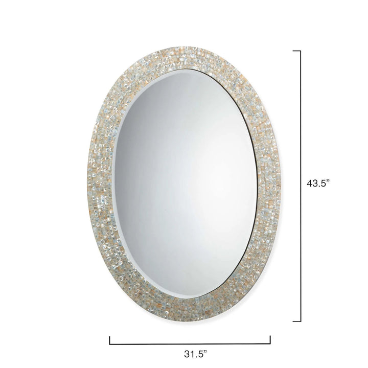 Large Oval Mirror