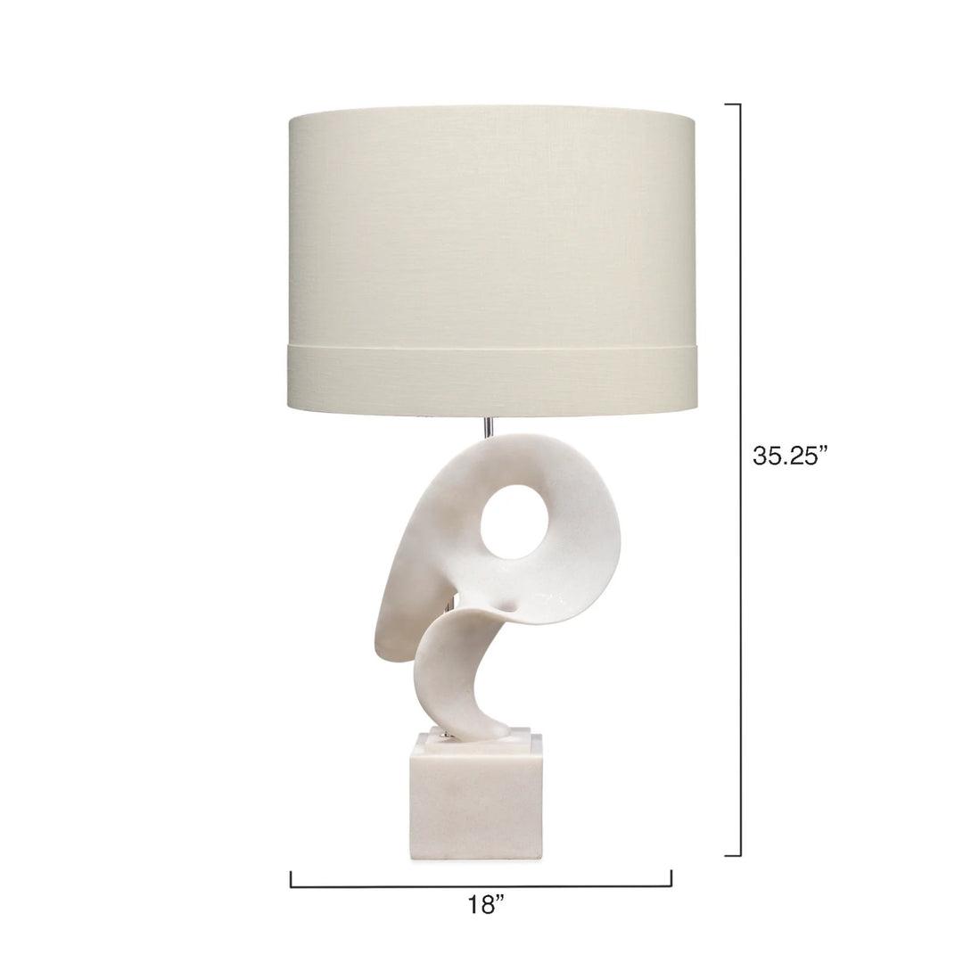 Obscure Table Lamp - White