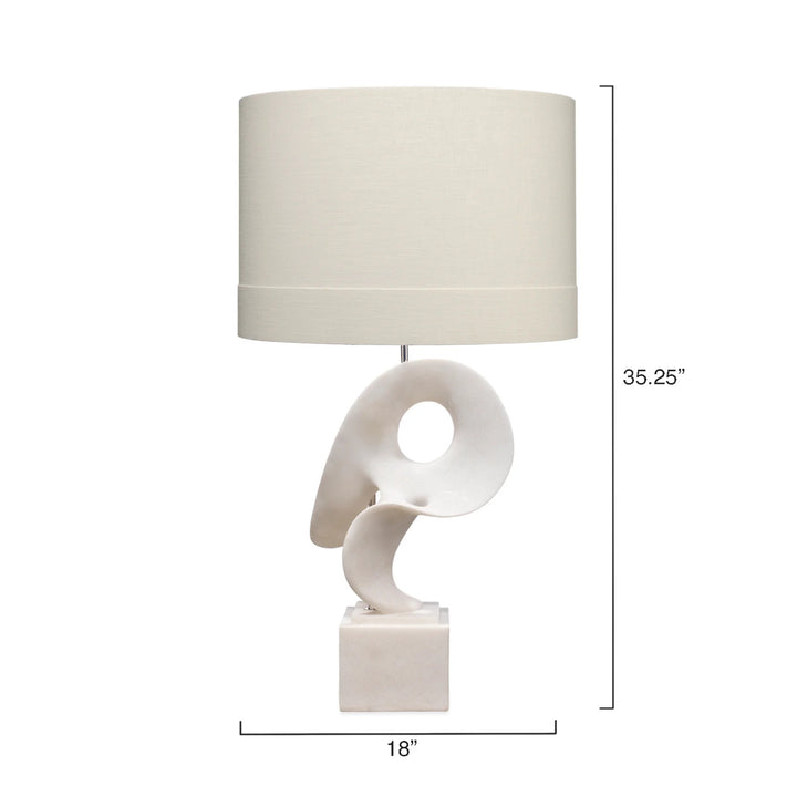 Obscure Table Lamp - White