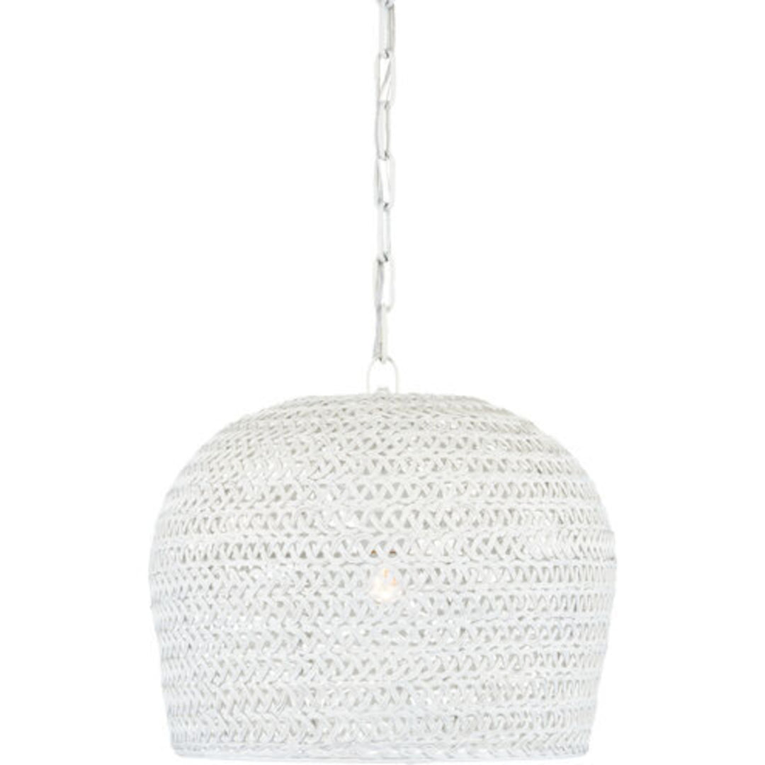 Piero White Pendant