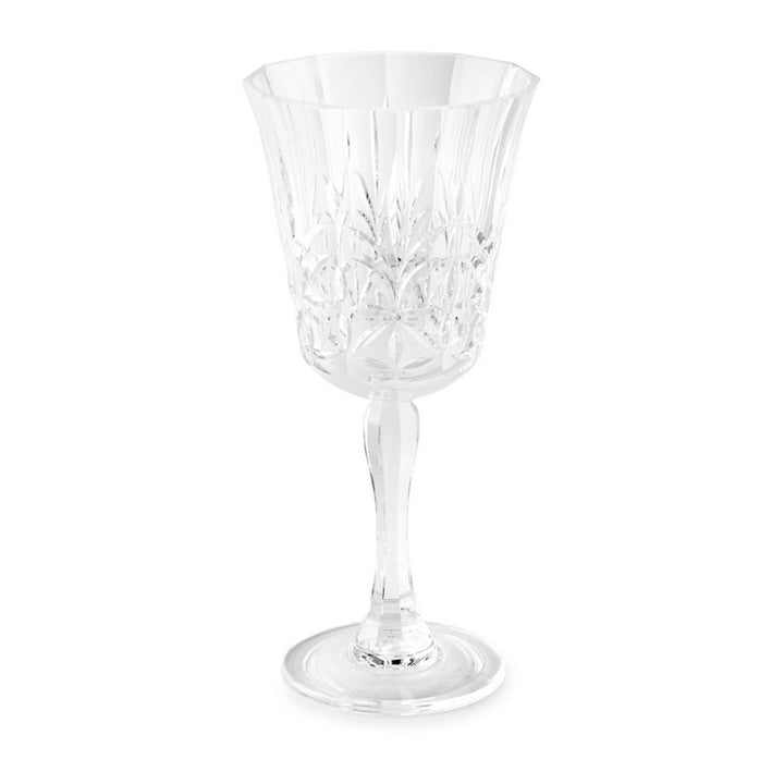 ROYAL CARVED STEMMED GLASS