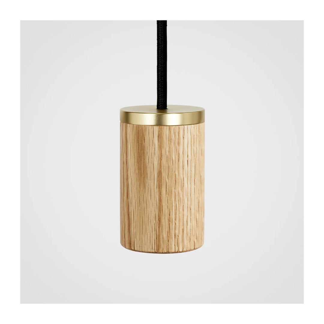Knuckle Pendant in Oak