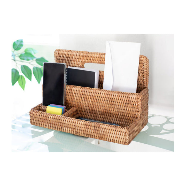 Standing Stationary Sorter - Honey Brown