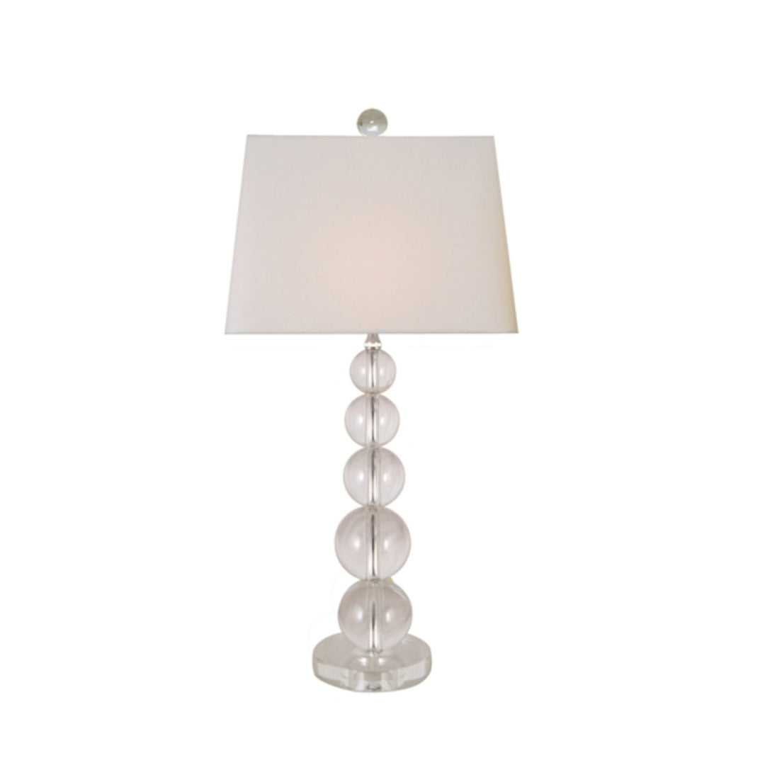 Crystal Set Balls Table Lamp