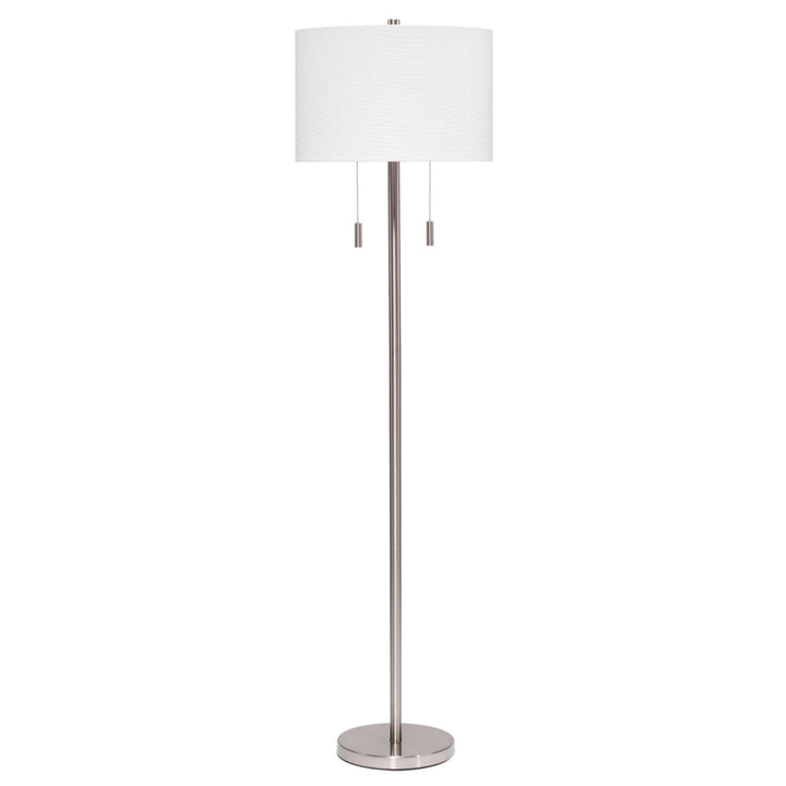 Lincoln Floor Lamp - Matte Silver