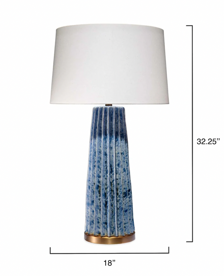 Pleated Table Lamp
