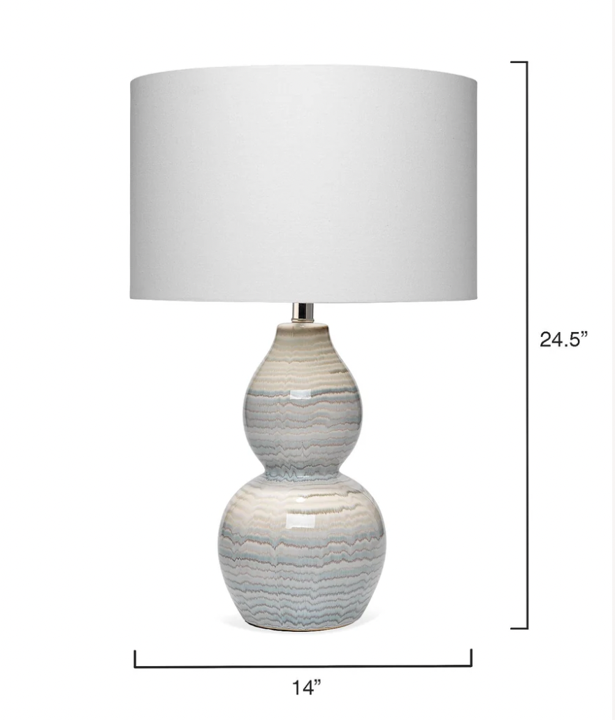 Catalina Wave Table Lamp