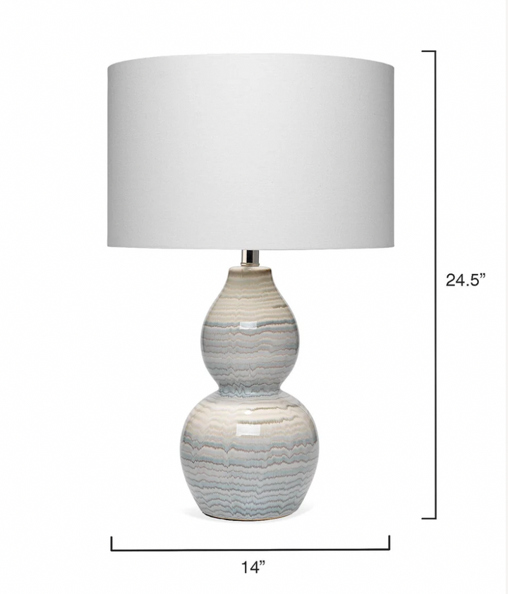 Catalina Wave Table Lamp