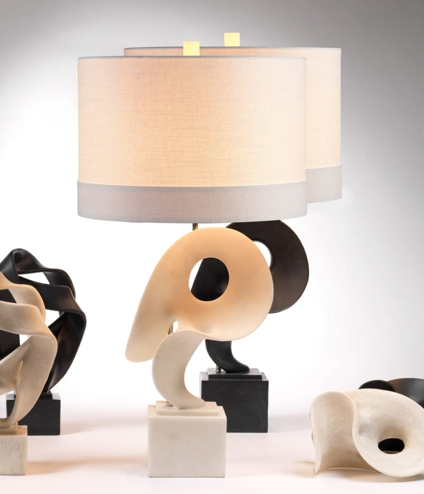 Obscure Table Lamp - White