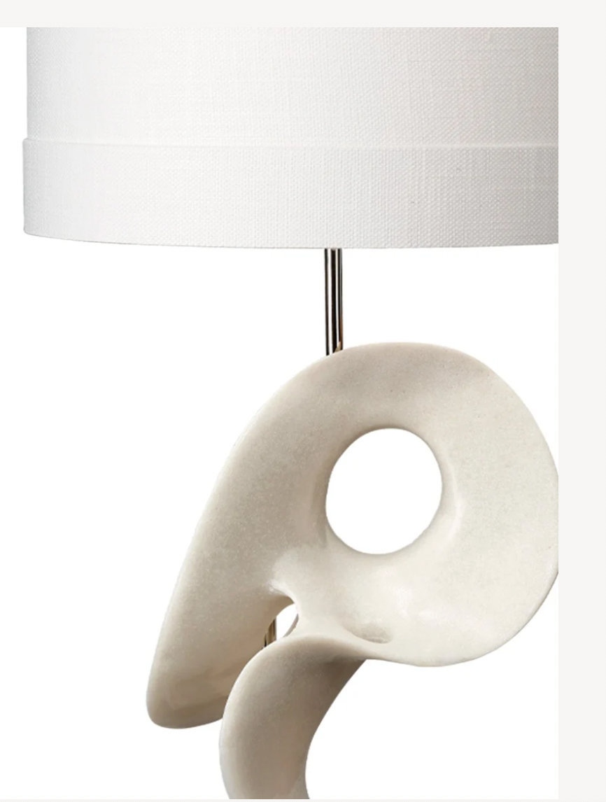 Obscure Table Lamp - White