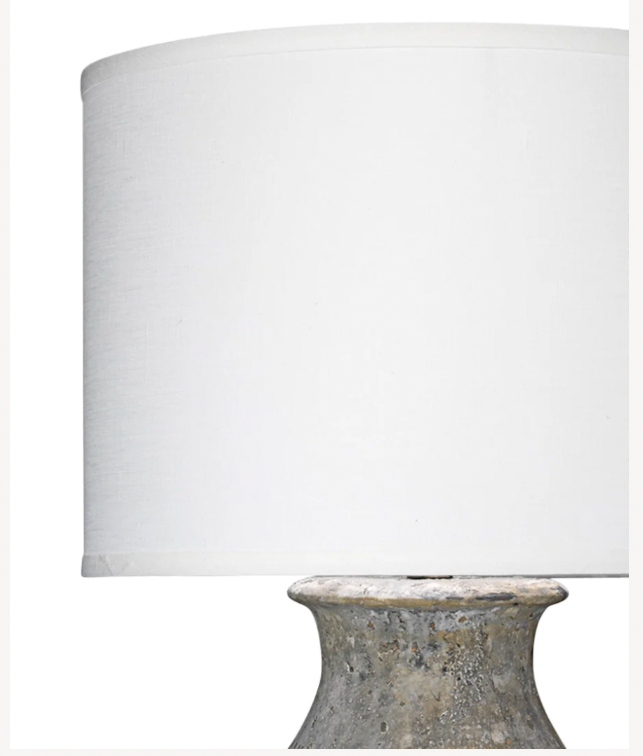 Masonry Table Lamp - Grey